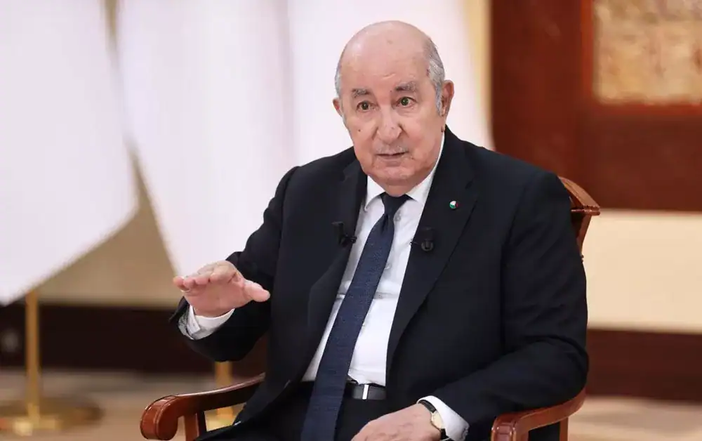 Tebboune annonce enfin la date du projet géant de zinc Président Tebboune lors d'une interview, annonçant un grand projet industriel.