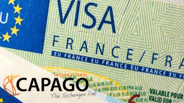 Visa pour la France : alerte Capago pour certains dossiers Dossier Capago pour visa France, document officiel, procédure en cours.