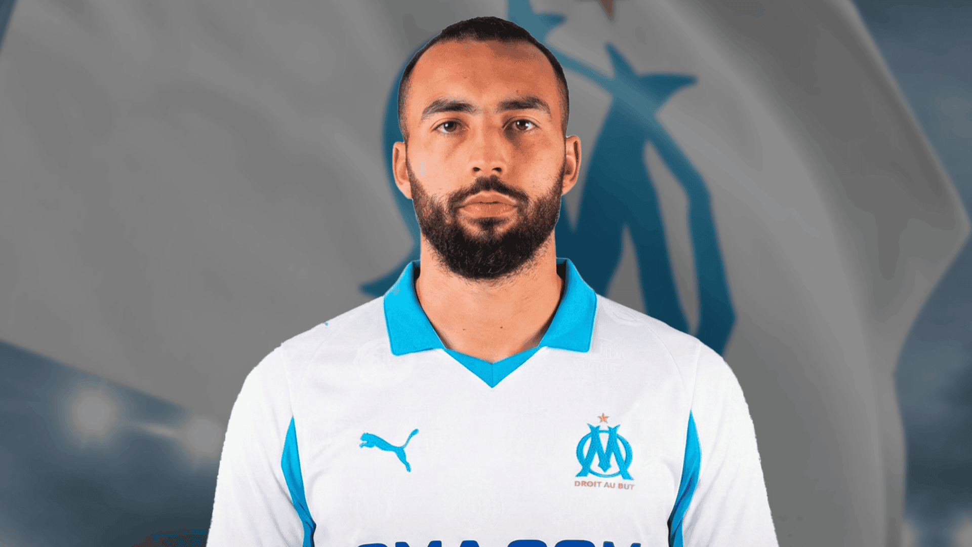 Les conseils inattendus d’un ex-capitaine marocain à un Fennec Homme en maillot de football Olympique de Marseille.