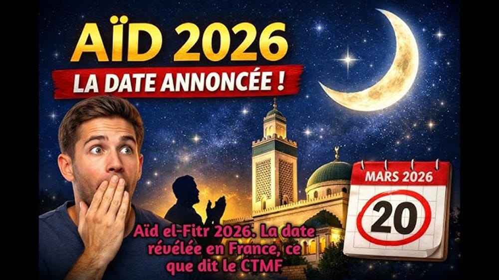 Fin du Ramadan en France : Quelle surprise attend le 20 mars 2026 ? Calendrier de l'Aïd el-Fitr 2026 avec date annoncée en France.