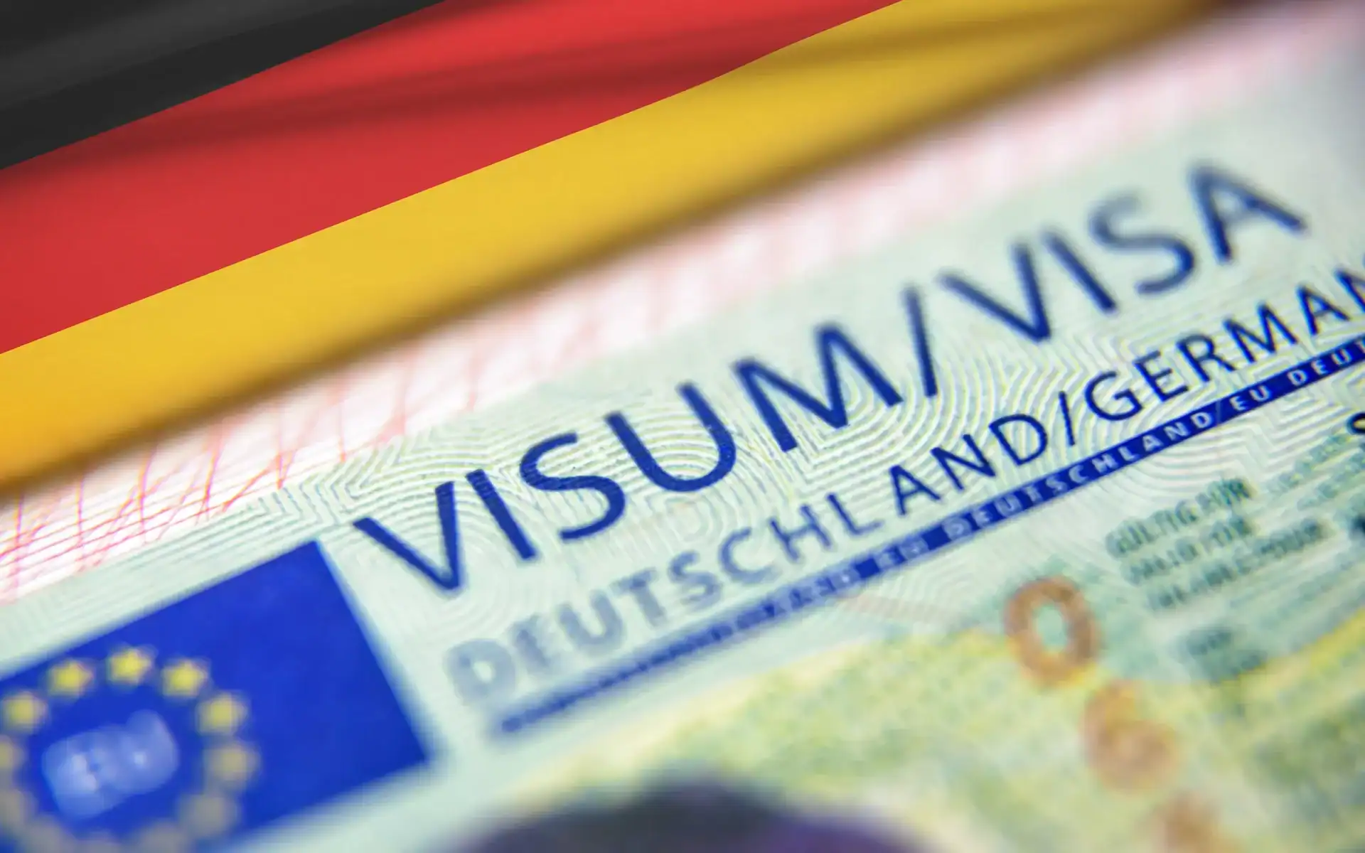 Visa Schengen allemand pour voyage en Europe.