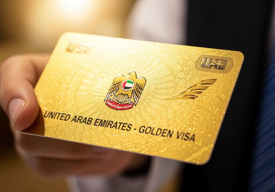 Visa dorée des Émirats Arabes Unis Carte Visa dorée des Émirats Arabes Unis pour le programme visa 2026.