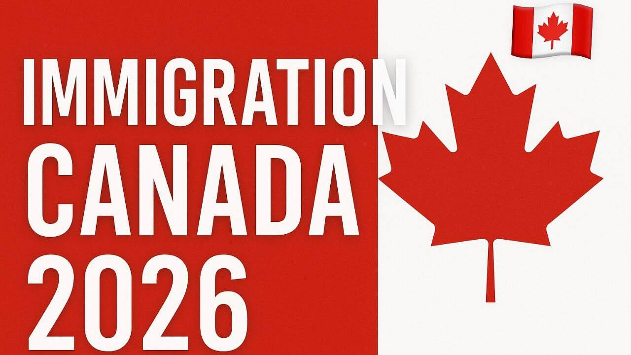 Immigration au Canada : découvrez les nouveautés d’avril 2026 ! Logo d'immigration du Canada avec feuille d'érable et drapeau canadien.